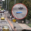 Accidente en la autopista Norte con calle 106.