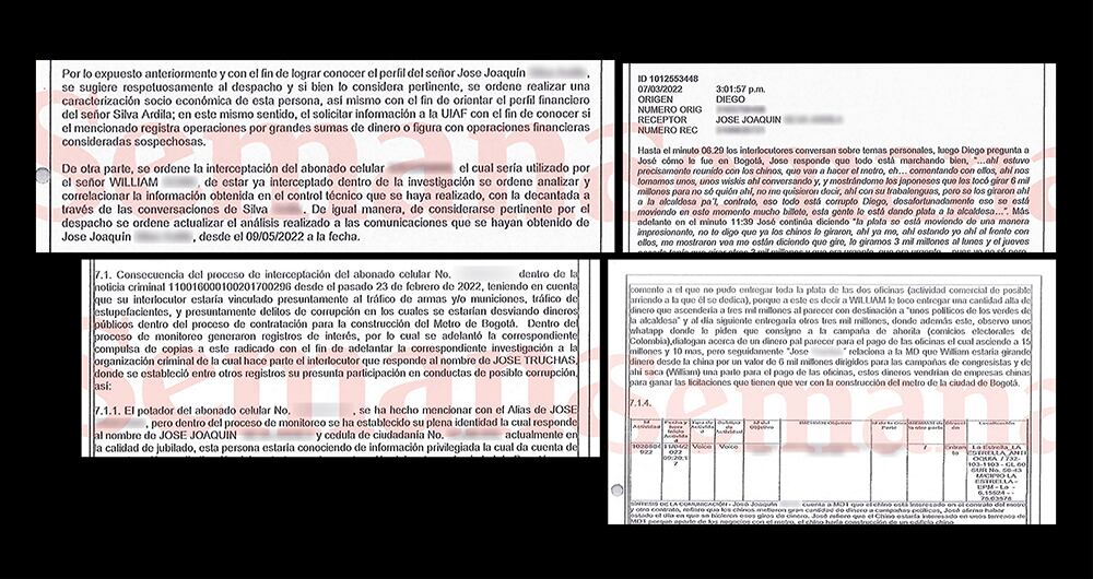   En interceptaciones legales de comunicaciones hablan del pago de 6.000 millones de pesos para campañas políticas del Partido Verde.