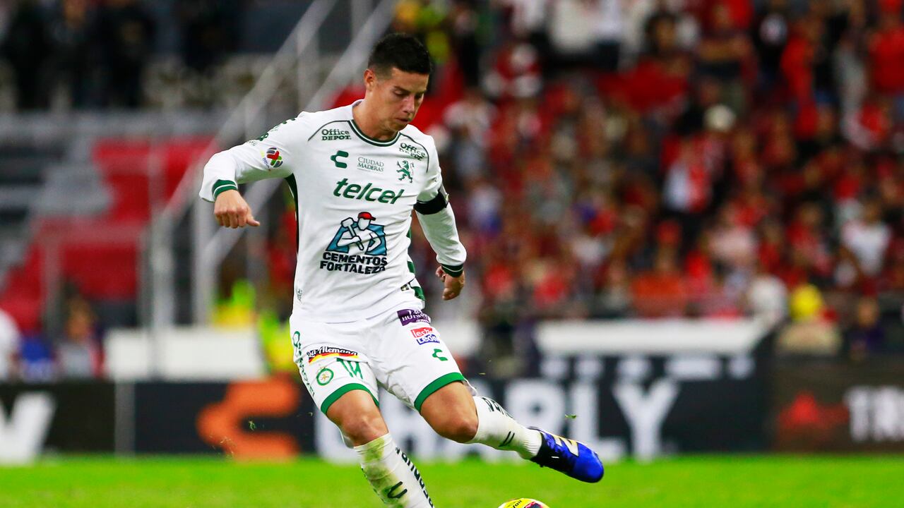 James Rodríguez marca su primer gol en el León de México