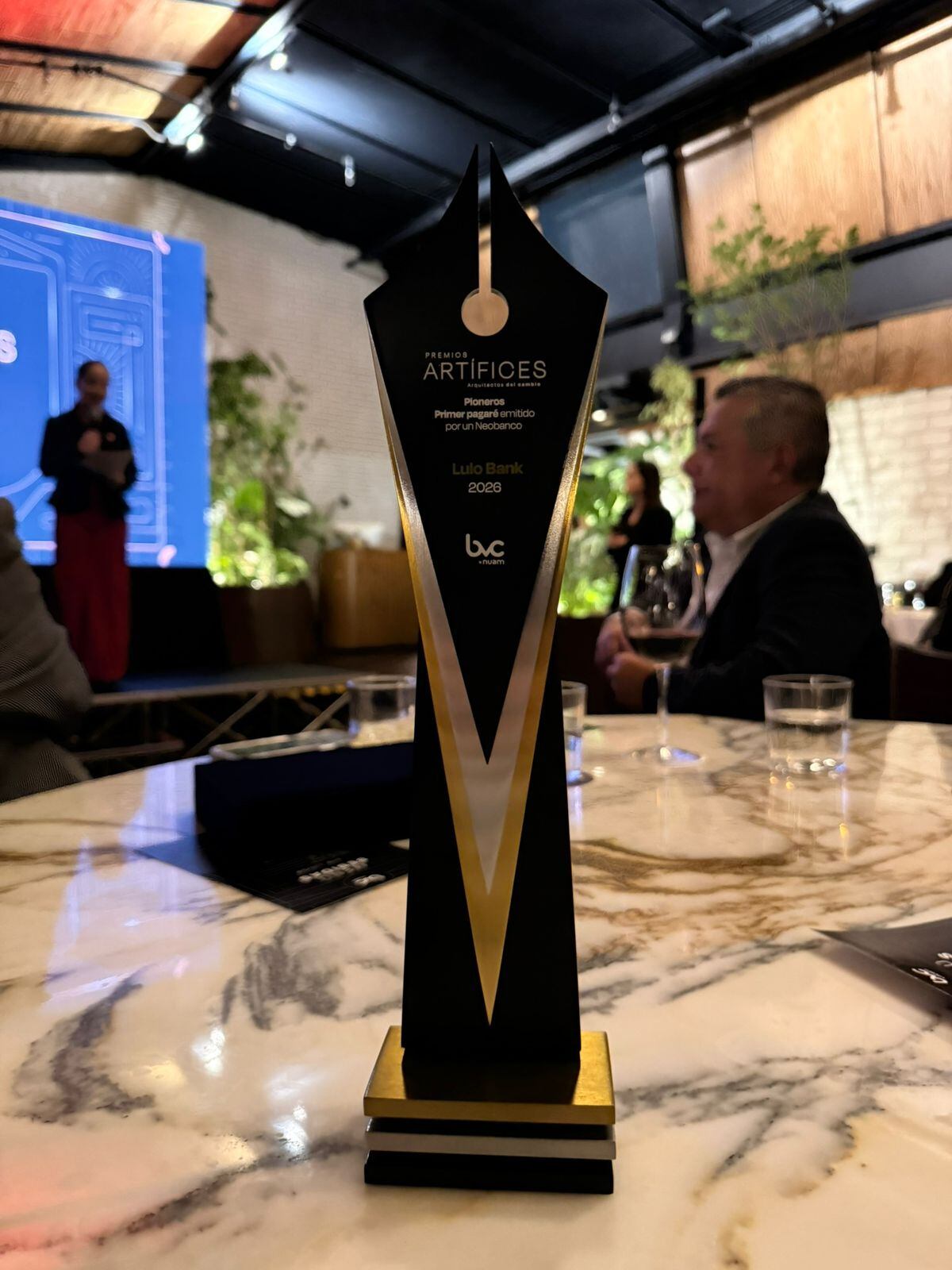 Premio Artífices, entregado por la Bolsa de Valores de Colombia a Lulo Bank