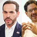 Expresidente Gustavo Petro, presidente Abelardo De La Espriella e Iván Cepeda.