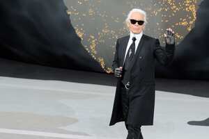 PARIS, FRANCE - Karl Lagerfeld (Photo by Kristy Sparow/FilmMagic)