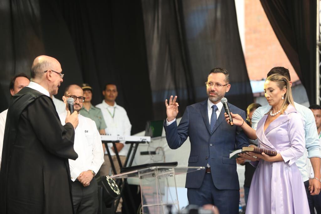 Jaime Andrés Beltrán, alcalde de Bucaramanga.
