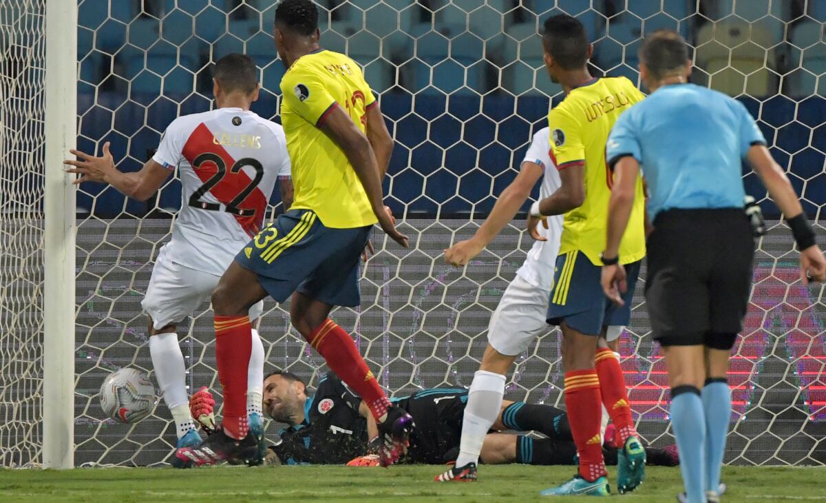Colombia vs Perú/Fecha 3/ Copa América