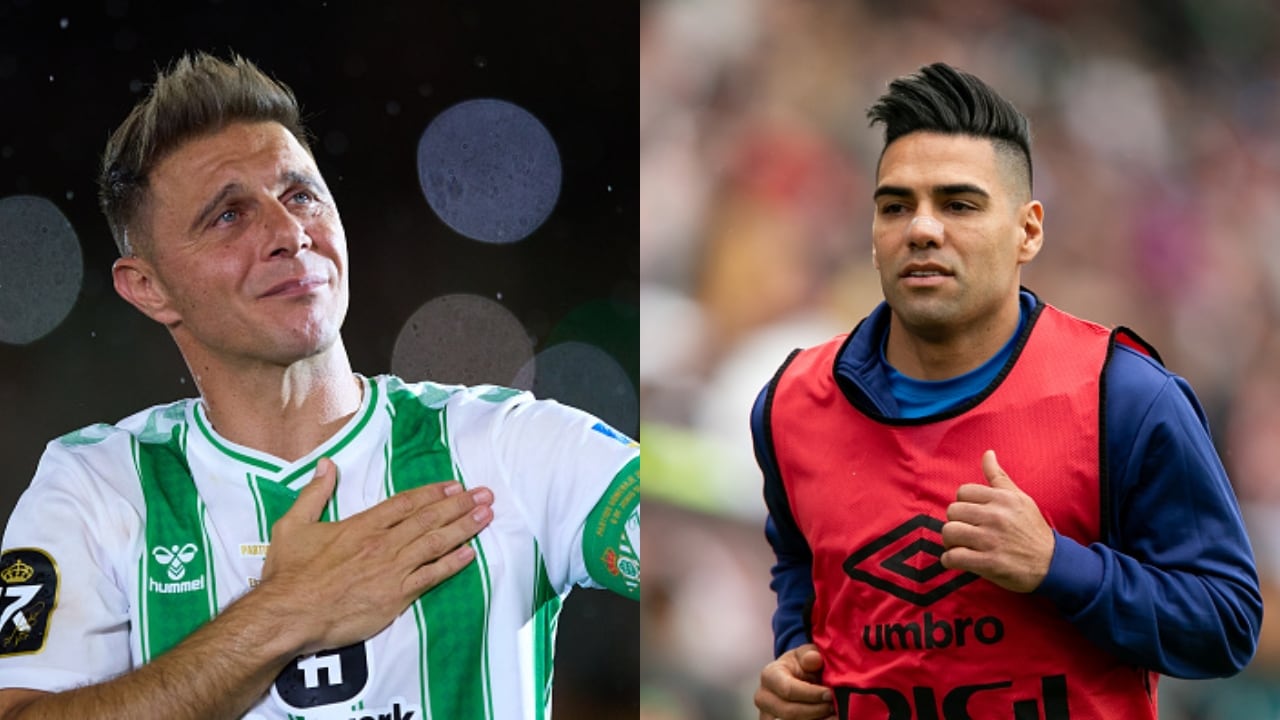 Joaquín Sánchez, jugador histórico de Real Betis, lanza halagos a Falcao García