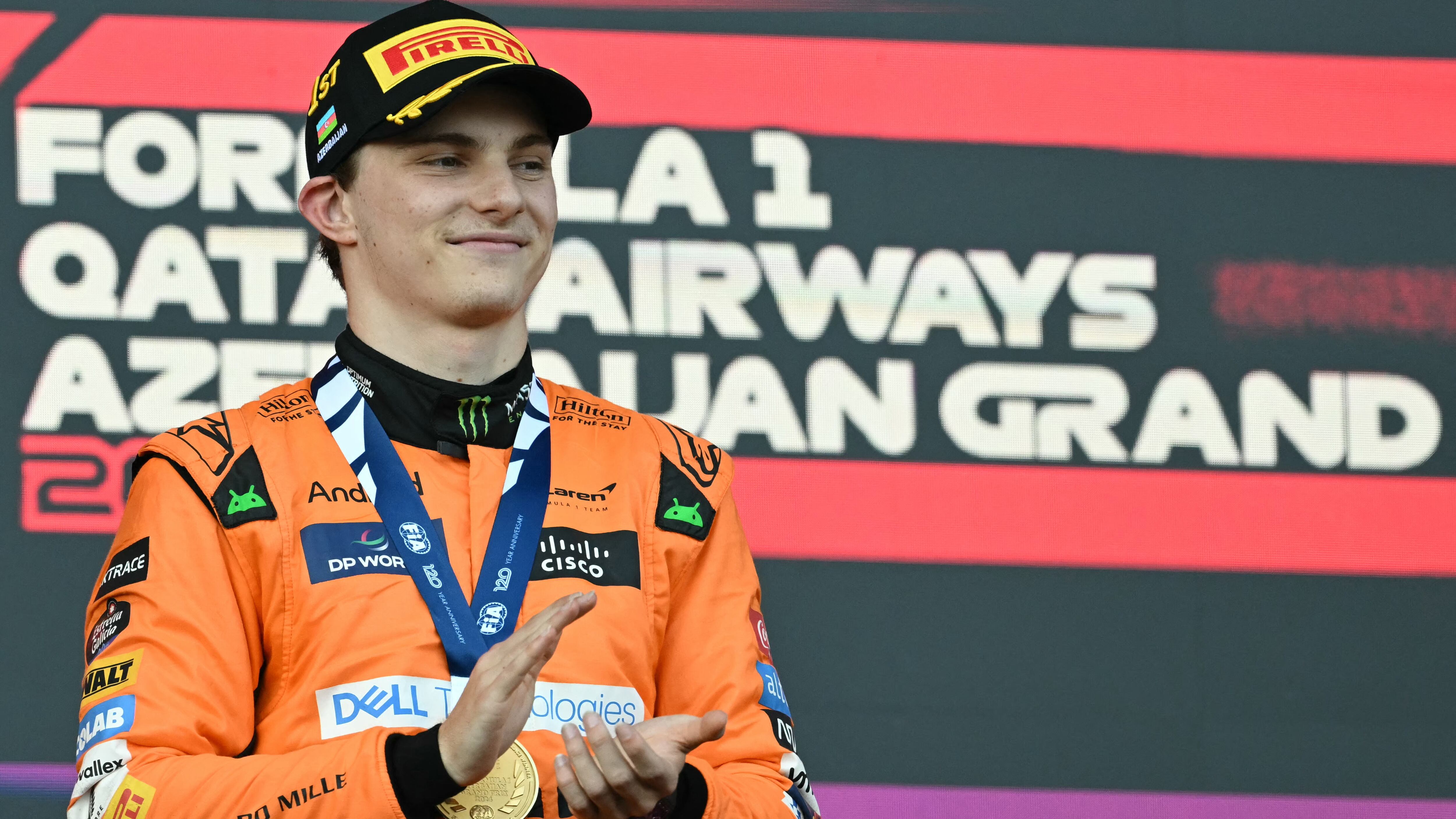 Oscar Piastri se quedó con el Gran Premio de Azerbaiyán de Fórmula 1.