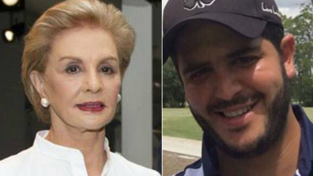 Carolina Herrera y Reinaldo Herrera.