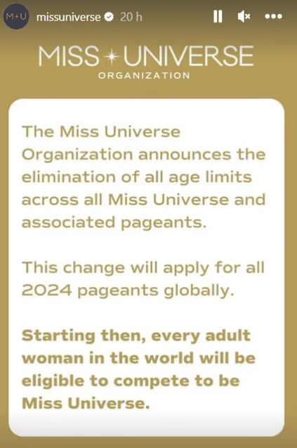 Foto: Instagram @missuniverse.