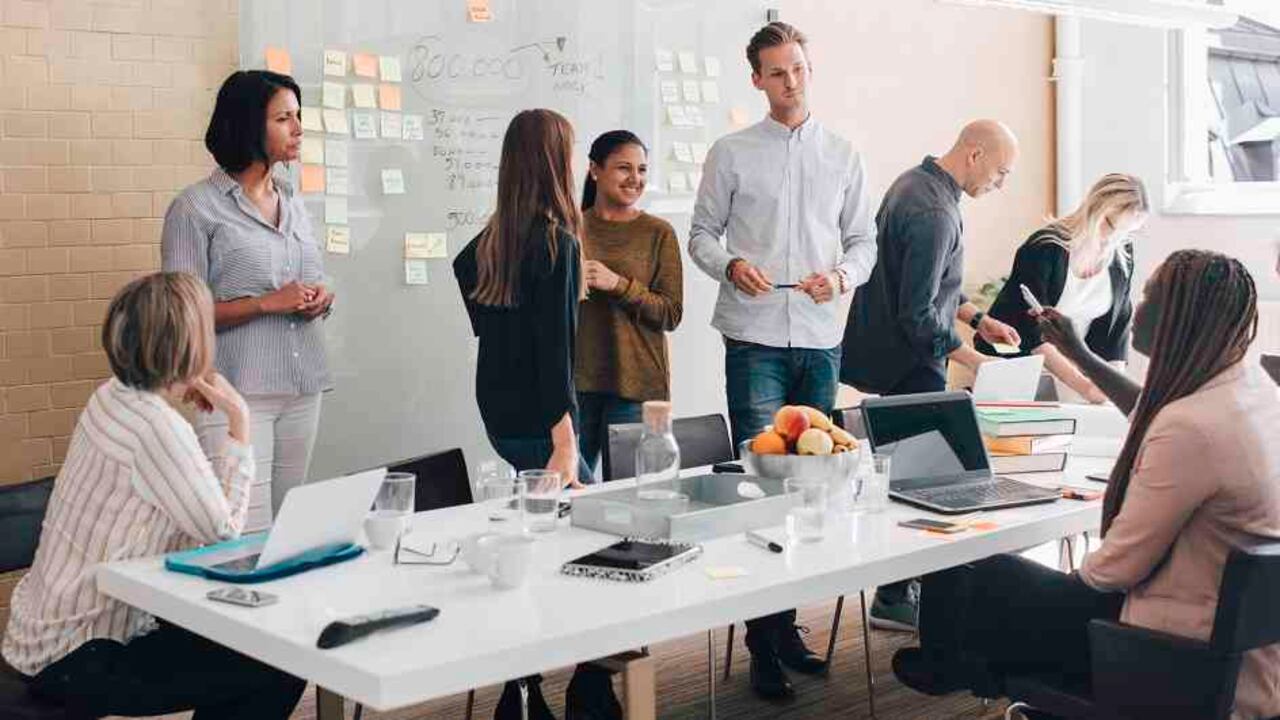 Entre enero y septiembre se crearon un total de 7.447 empresas relacionadas con las industrias creativas y culturales. Getty.