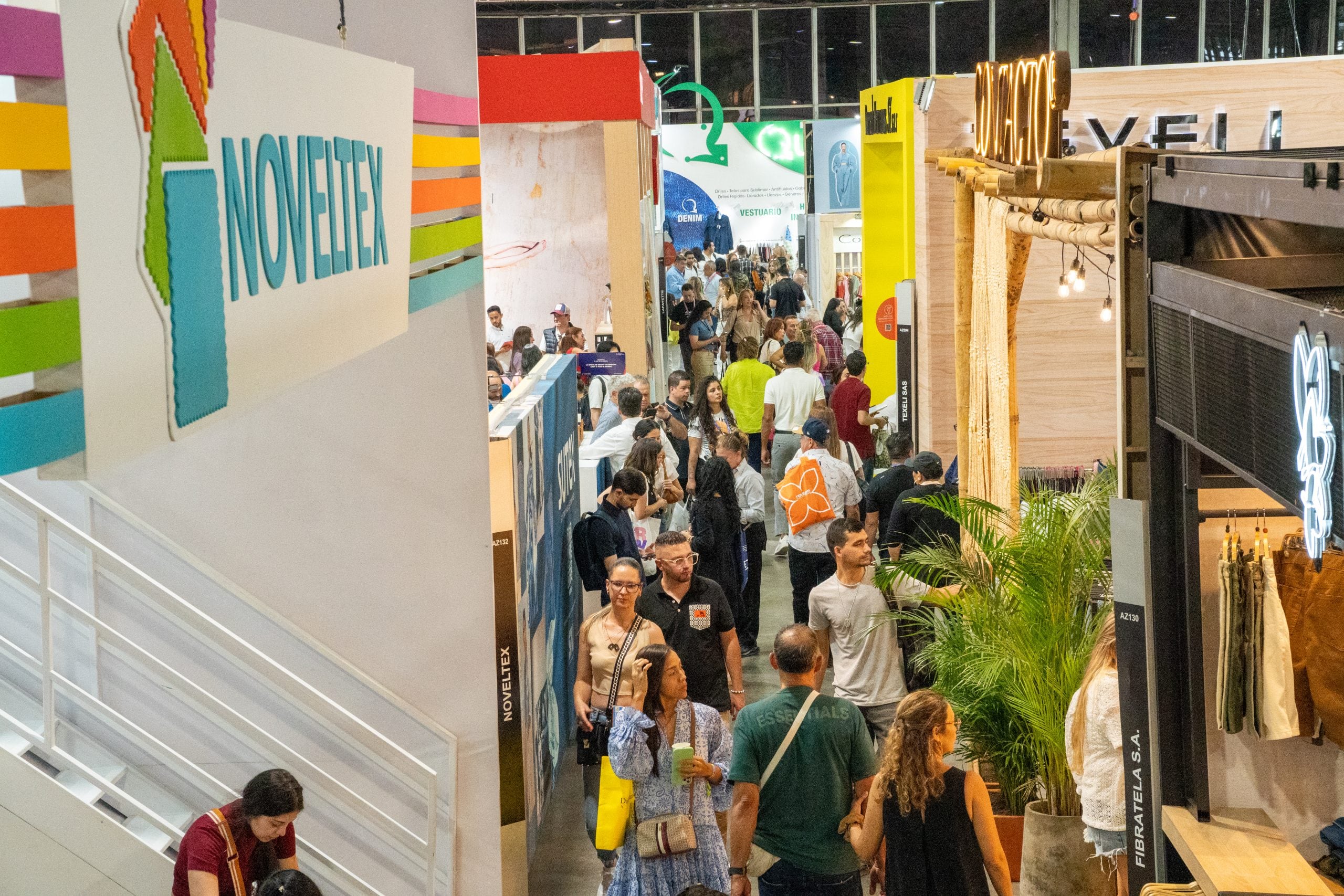 Colombiatex cerró su primer día con más de 17.000 asistentes: estas fueron las cifras