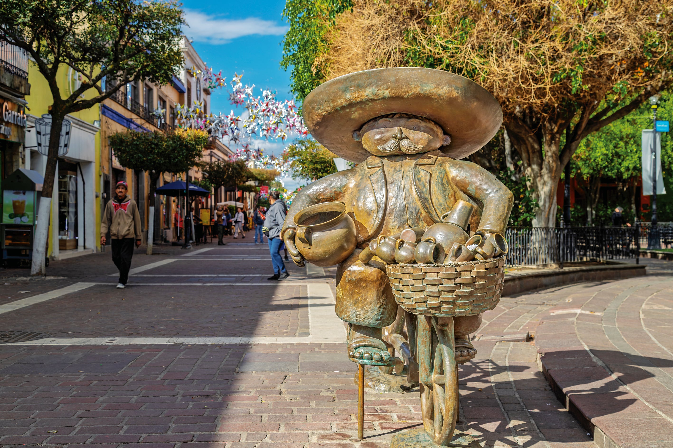 En el pueblo mágico de Tlaquepaque, México, el arte se vive en las calles.
