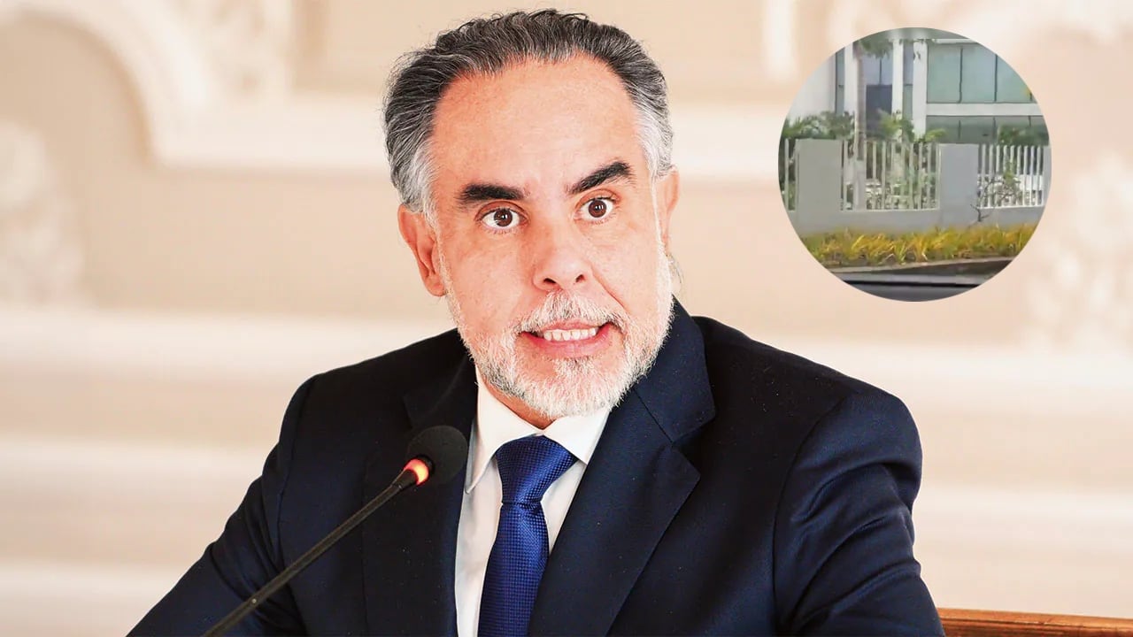 Armando Benedetti y el predio que le allanaron.