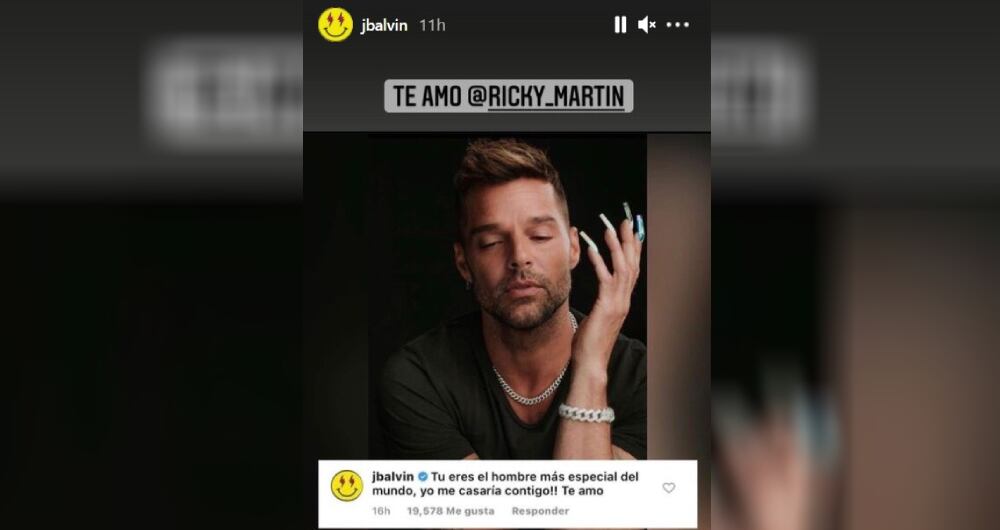 Ricky Martin mensaje
