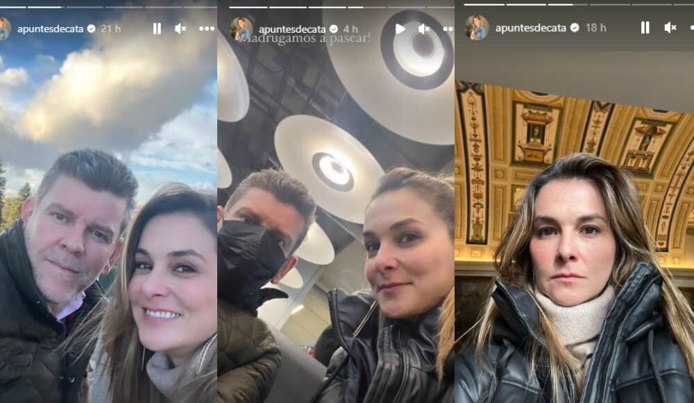 La pareja estaría disfrutando de unas vacaciones en el exterior.