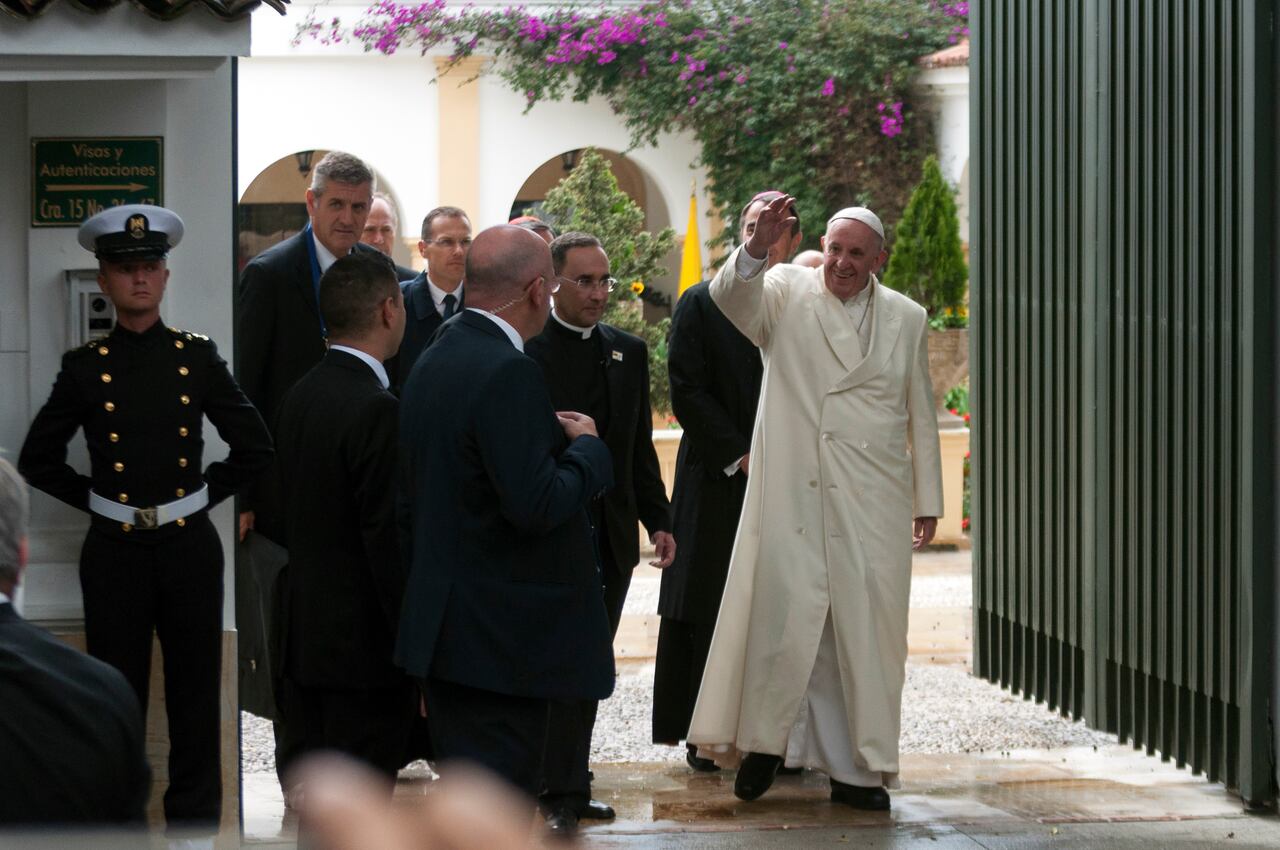 Papa Francisco visita a Colombia