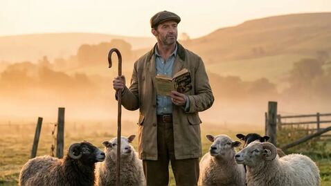 De qué trata 'Las ovejas detectives', la película con Hugh Jackman
