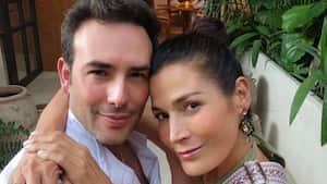 Sebastián Martínez y Kathy Sáenz