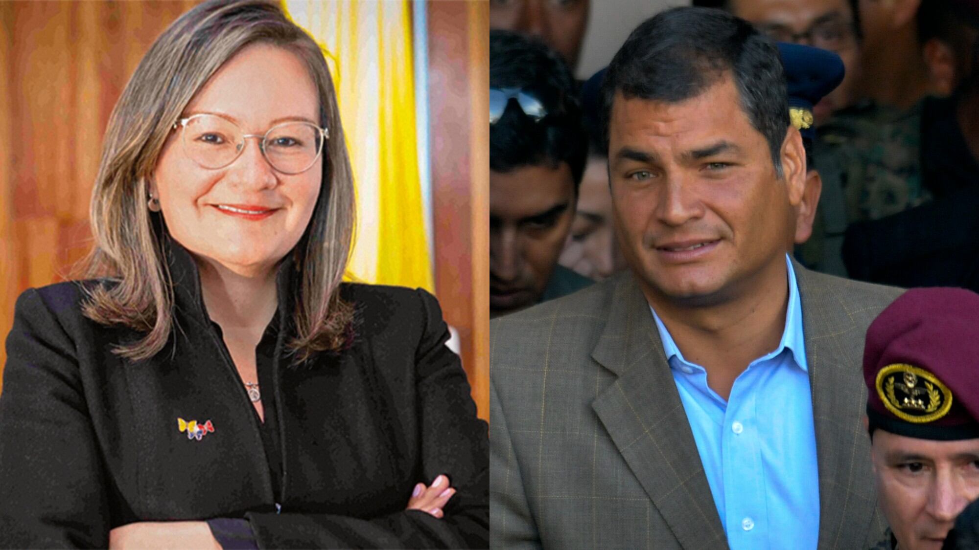 Cielo Rusinque cita a Rafael Correa.