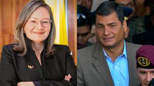 Cielo Rusinque cita a Rafael Correa.