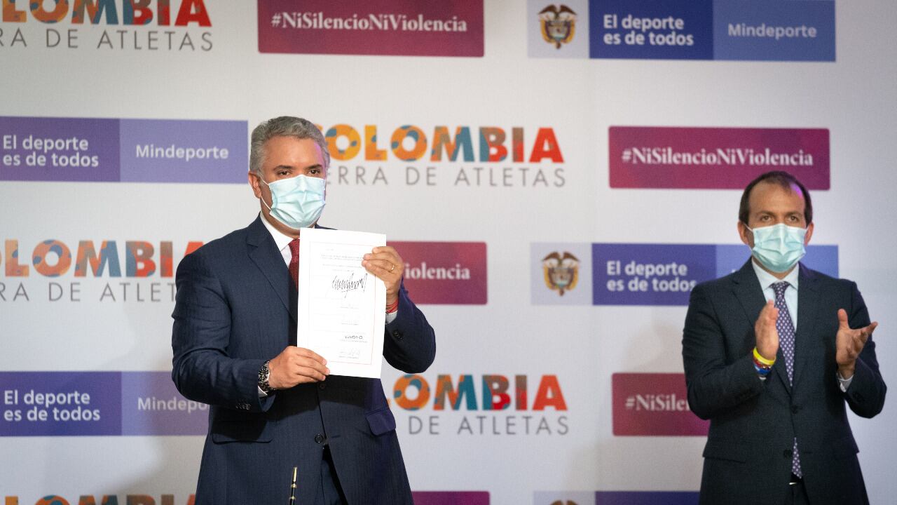 Iván Duque, presidente de Colombia.