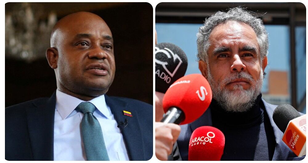 Luis Gilberto Murillo y Armando Benedetti.