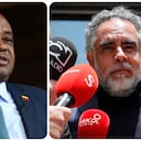 Luis Gilberto Murillo y Armando Benedetti.