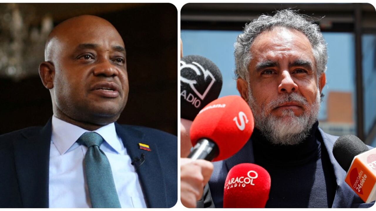 Luis Gilberto Murillo y Armando Benedetti.