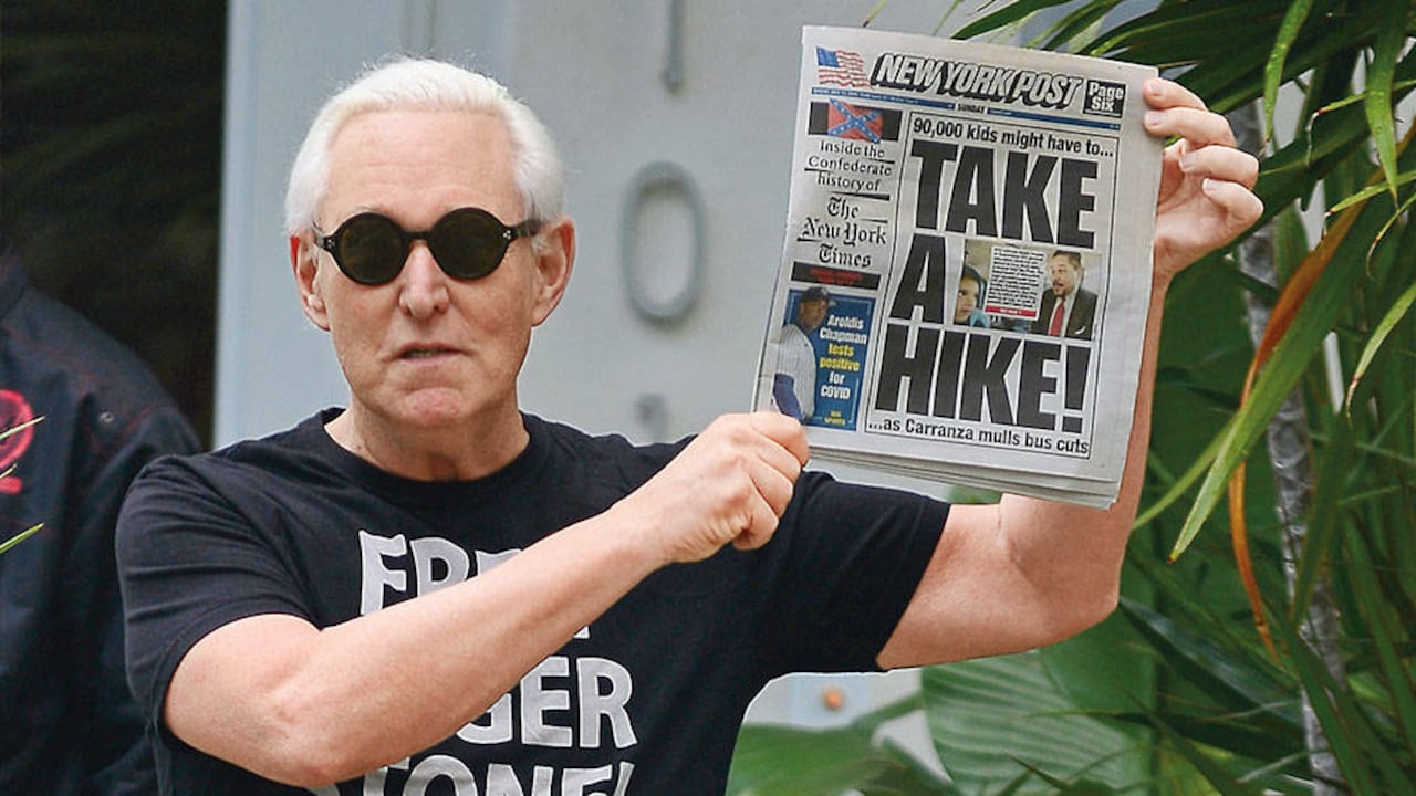 Roger Stone iba a pasar 40 meses en una prisión federal en Georgia.