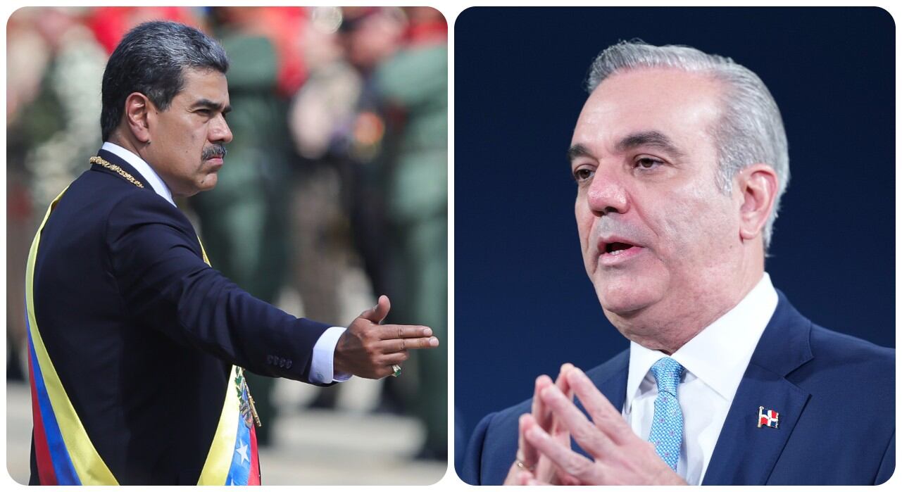 Luis Abinader contra Nicolás Maduro