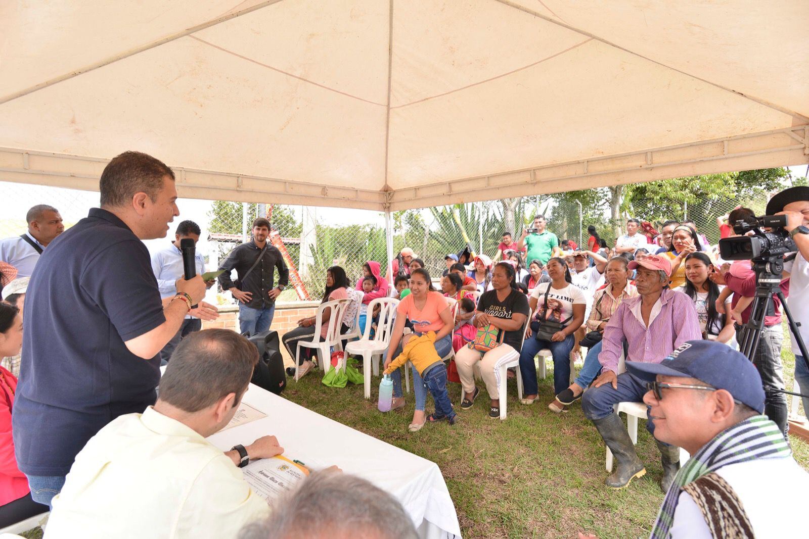 “Ahora podemos tomar agua sin miedo, antes de esto el agua era turbia y los niños se enfermaban".