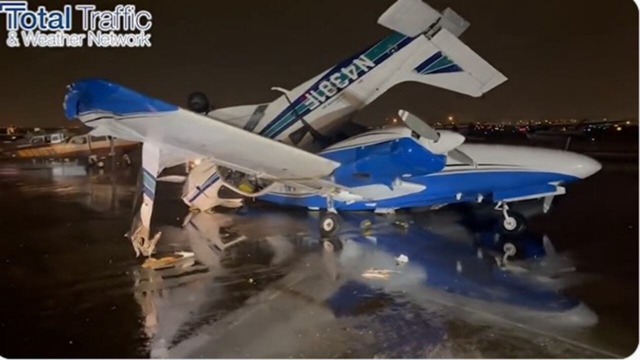 Destrucción provocada por el huracán Ian.