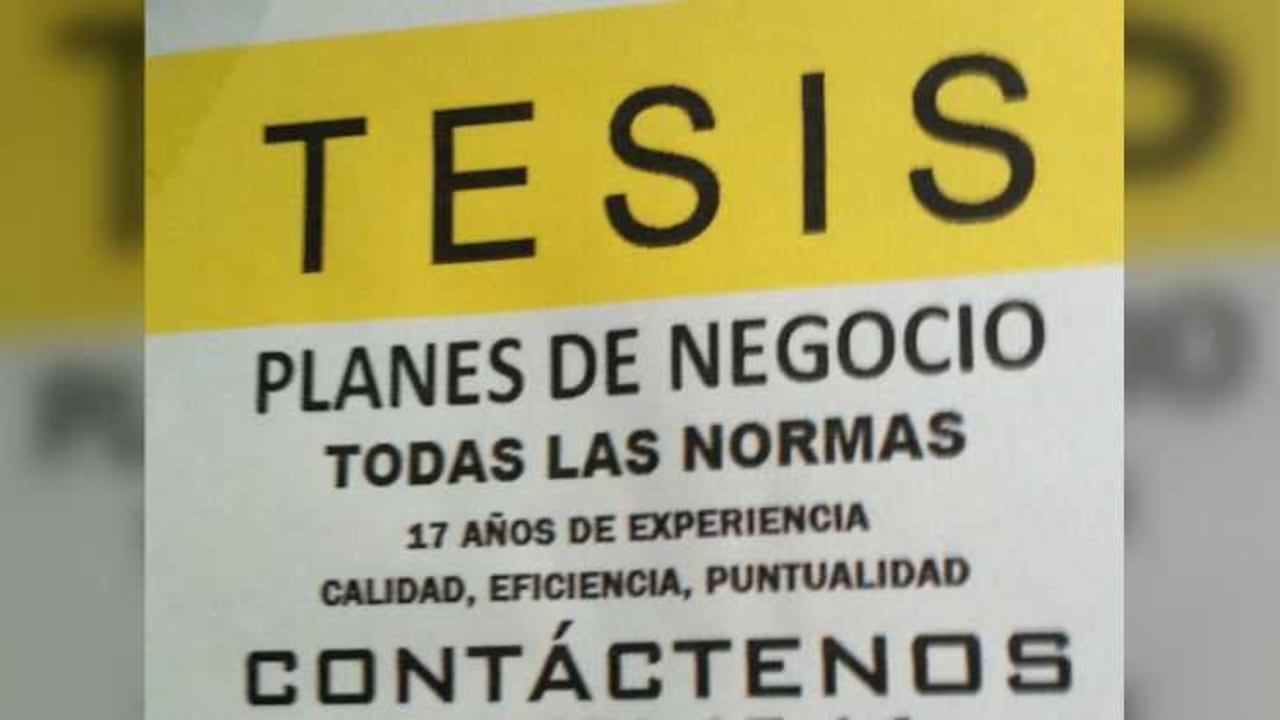 Los ‘asesores de tesis’ utilizan las herramientas de Word y de google Scholar para ver si los trabajos que están realizando pasan las pruebas de plagio.
