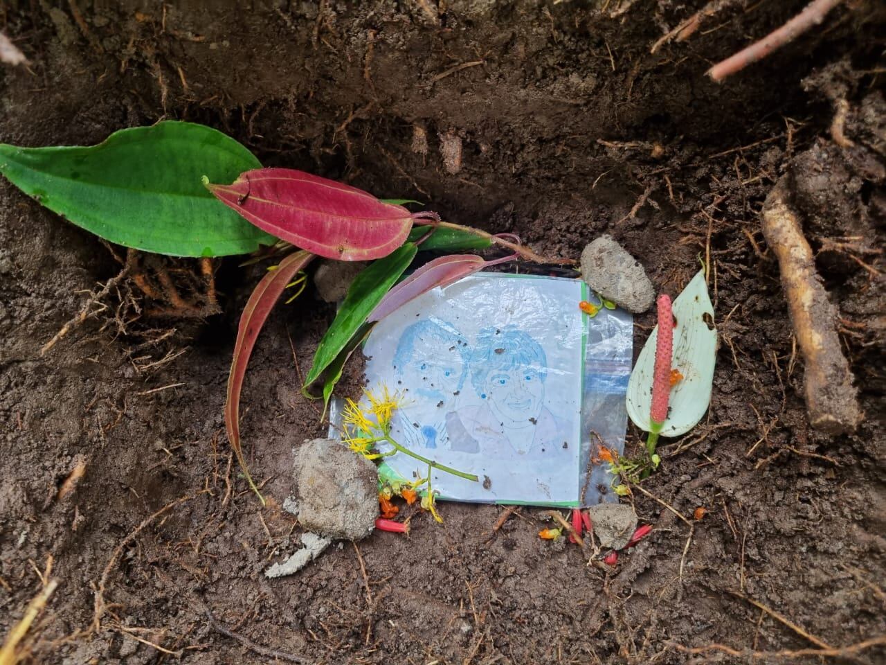 Ubicación restos Carmenza Castañeda