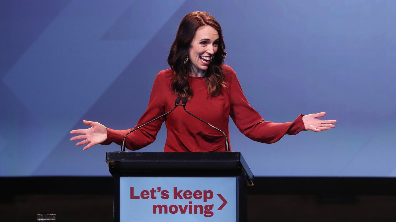 Jacinda Ardern, primera ministra de Nueva Zelanda