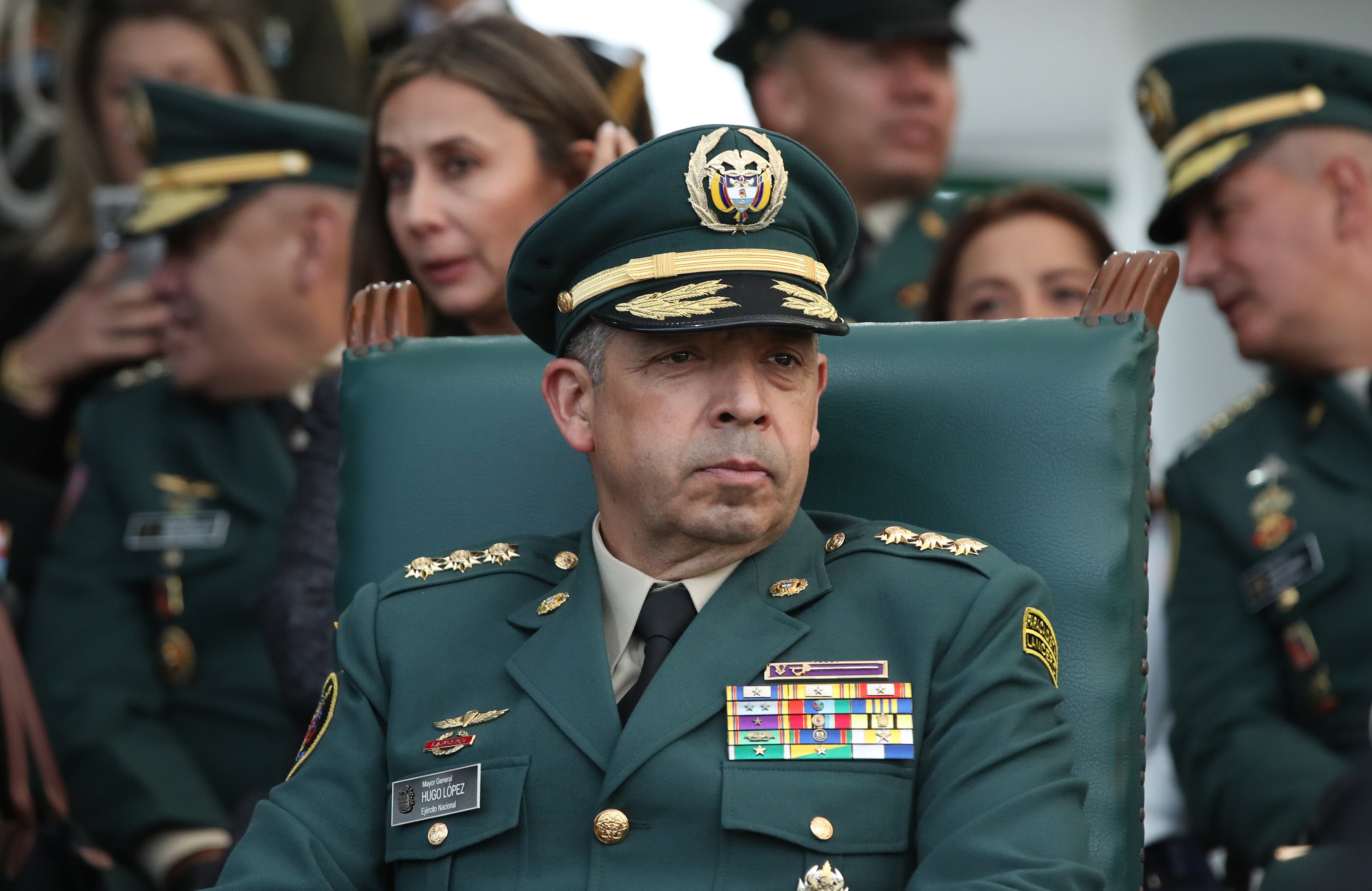 Ceremonia de transmisión de mando 
Mayor General Hugo Alejandro López Barreto
Jefe del Estado Mayor Conjunto de las Fuerzas Militares
Escuela Militar de Cadetes General José María Córdova
Bogota julio 9 del 2024
Foto Guillermo Torres Reina / Semana