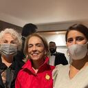 Julia Salvi, Juliana Márquez y la primera dama de la Nación María Juliana Ruiz.