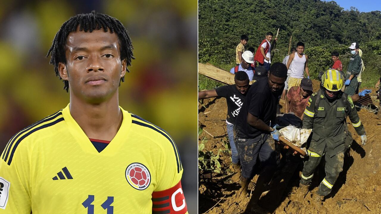 Cuadrado envió mensaje en sus redes sociales