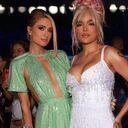 Paris y Karol son grandes amigas y vivieron un gran momento en los Billboard Latin Music Awards 2023. Foto: Instagram @parishilton.