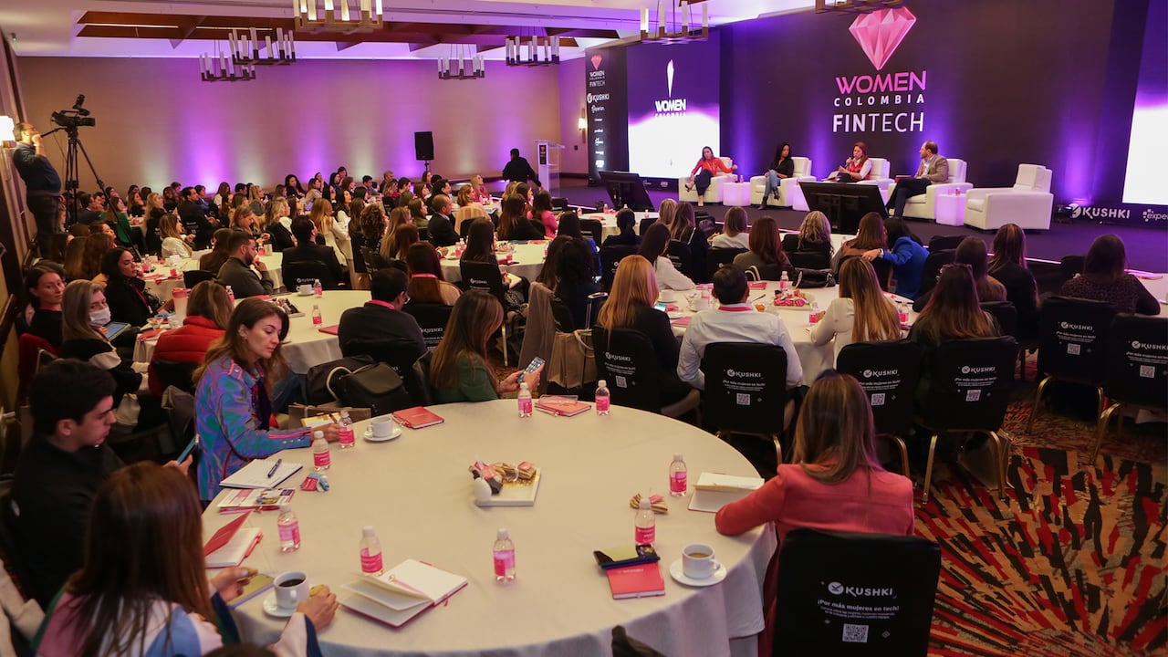 En el evento de lanzamiento de Women Colombia Fintech participaron emprendedoras de todas las regiones del país.