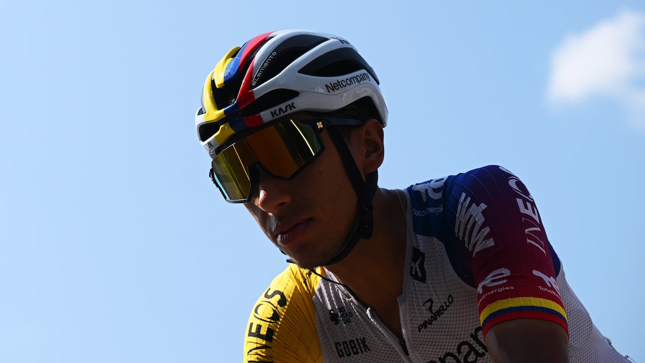 Egan Bernal, ciclista colombiano del Netcompany Ineos.