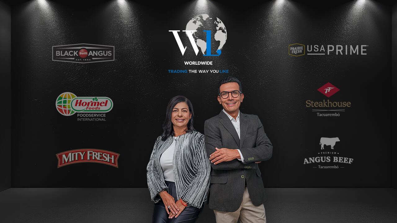 Luz Elena Kassab y Mauricio Moreno, fundadores de W&L Worldwide Trading.