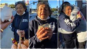 Adulta mayor, vendedora ambulante, aseguró que perdió un hijo hace algunos meses.