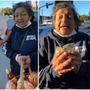 Adulta mayor, vendedora ambulante, aseguró que perdió un hijo hace algunos meses.