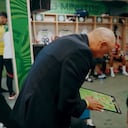 Camerino de Junior de Barranquilla cuando Alfredo Arias aún era el DT