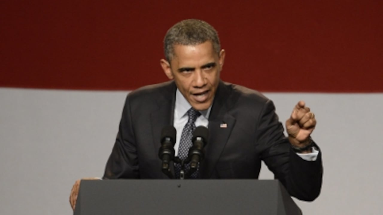 Barack Obama, presidente de Estados Unidos.