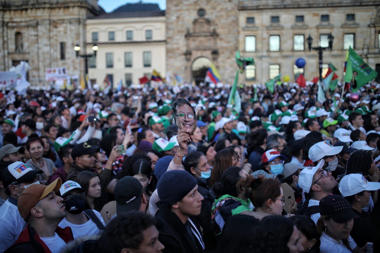 Cierre campaña Gustavo Petro