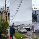 El sujeto que manejaba el camión tenía aproximadamente 60 años, según testigos.