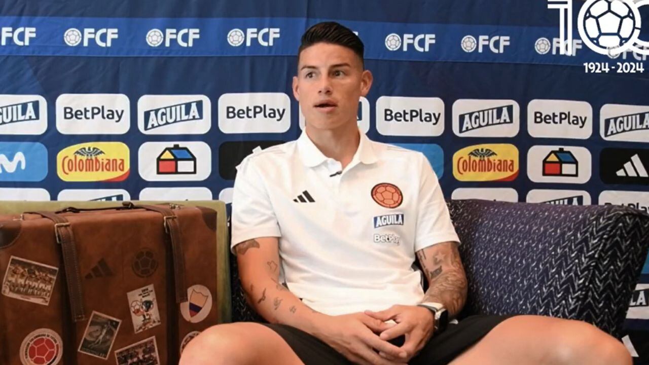 James en entrevista.