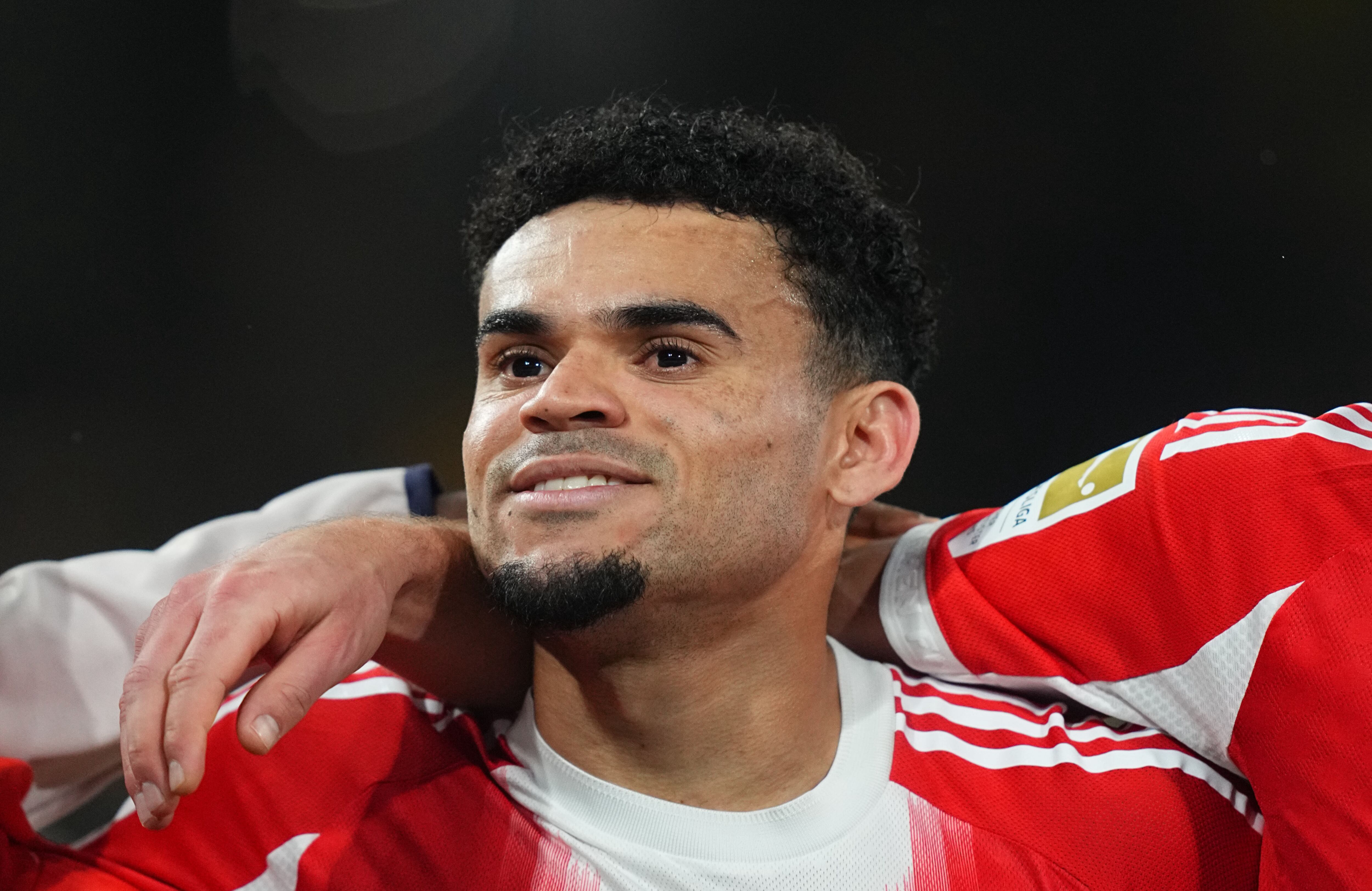 Luis Díaz (Bayern Munich)  looks on during Matchday 24 1.Bundesliga: Borussia Dortmund and Bayern Munich at Signal Iduna Park, Dortmund, Germany on February 28  2026. (Photo by Ulrik Pedersen/NurPhoto via Getty Images)