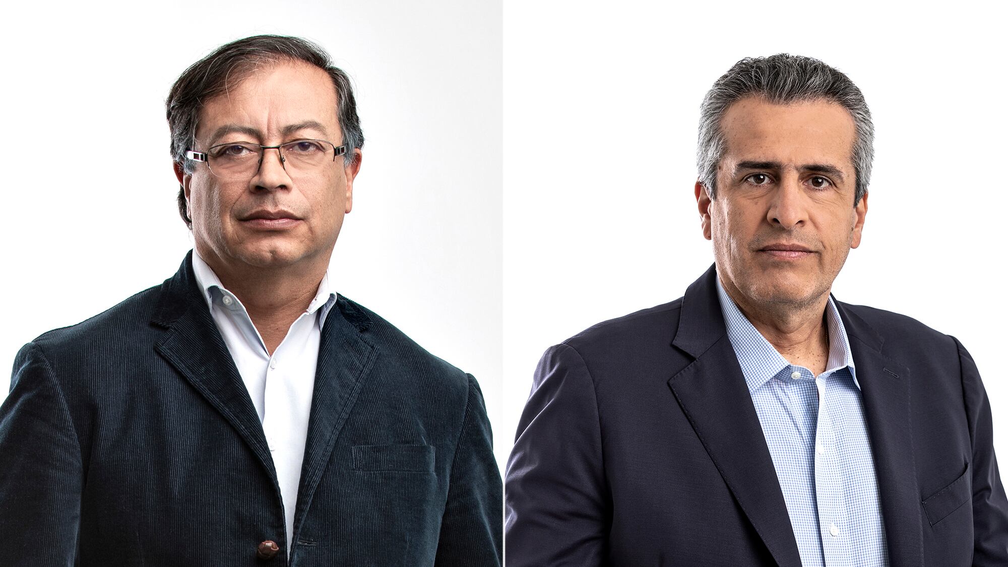 Fernando Velasco y Gustavo Petro